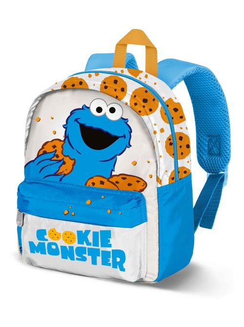 Barrio Sésamo Monstruo de las Galletas Cookie Mochila Preescolar Joy, Blanco - Kiabi Barrio Sésamo Monstruo de las Galletas Cookie Mochila Preescolar Joy, Blanco - Kiabi