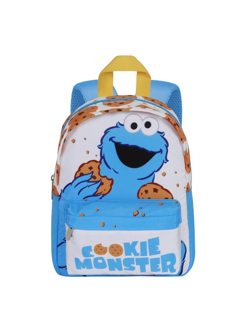 Barrio Sésamo Monstruo de las Galletas Cookie Mochila Preescolar Joy, Blanco - Kiabi Barrio Sésamo Monstruo de las Galletas Cookie Mochila Preescolar Joy, Blanco - Kiabi