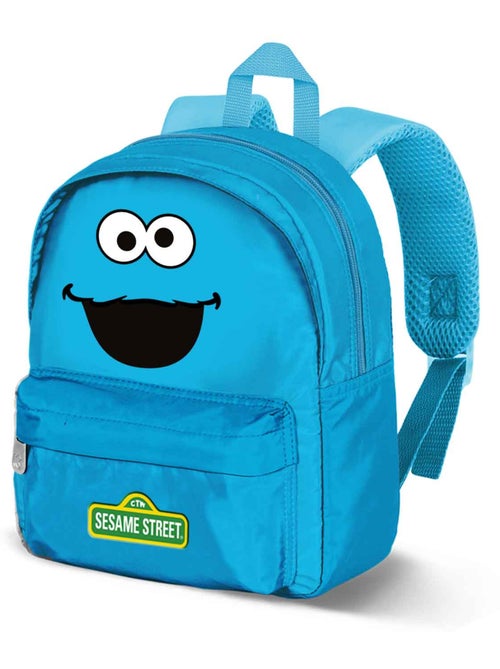 Barrio Sésamo Monstruo de las Galletas Face Mochila Preescolar Joy, Azul - Kiabi Barrio Sésamo Monstruo de las Galletas Face Mochila Preescolar Joy, Azul - Kiabi