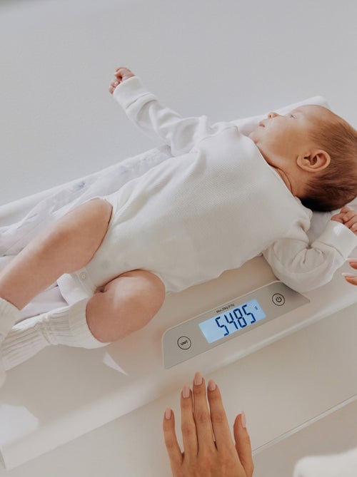 Báscula electrónica para bebés LIONELO - 20 kg - Función tara - Memoria de última medición - Kiabi