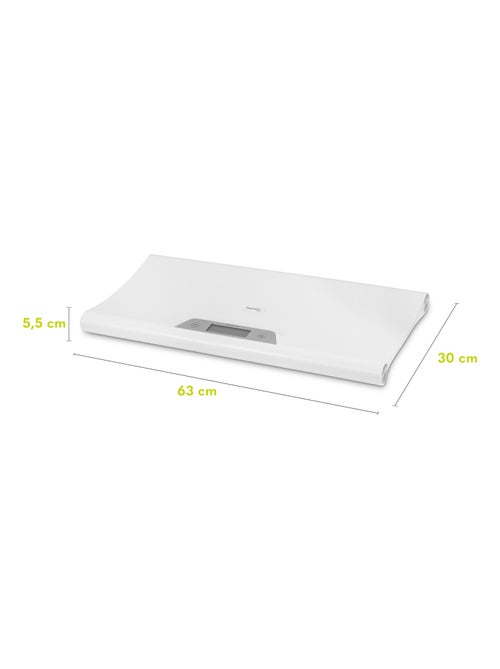 Báscula electrónica para bebés LIONELO - 20 kg - Función tara - Memoria de última medición - Kiabi