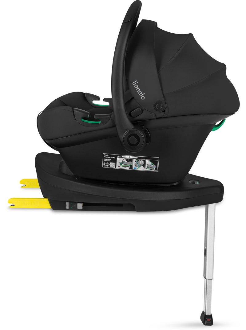 Base ISOFIX 180° LIONELO Astrid i-Size Base Plus - Para Silla de Coche - Segura Negro - Kiabi