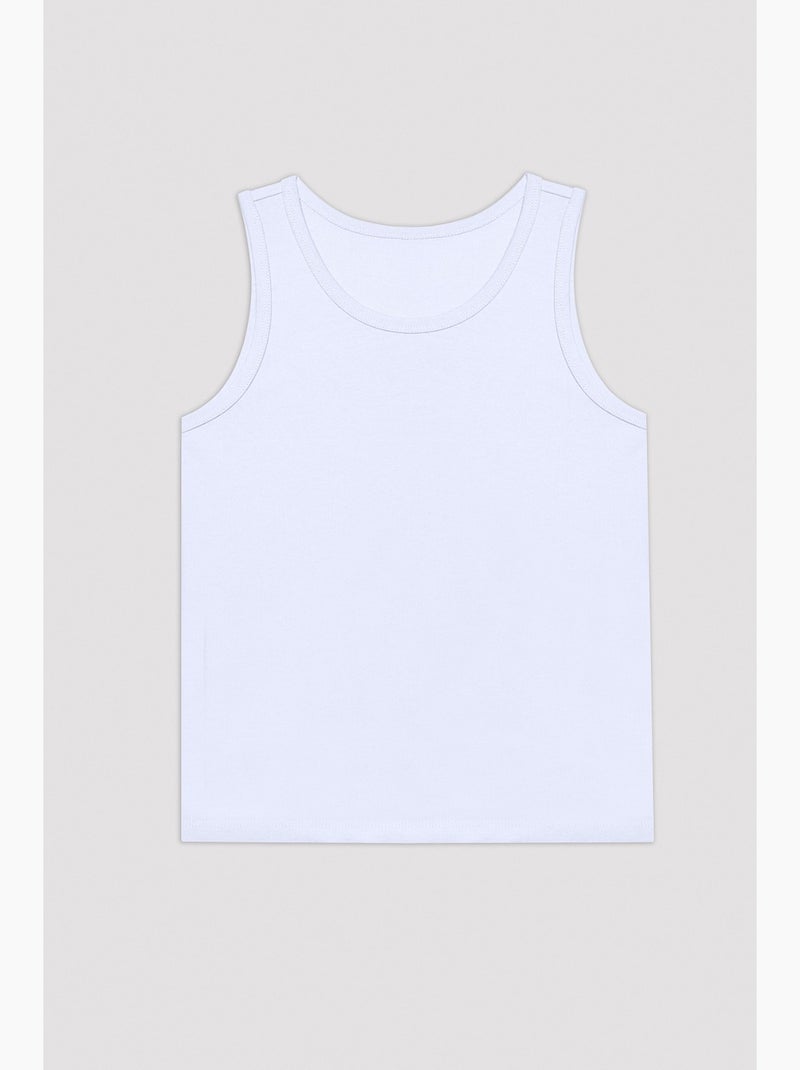Basic pack de 3 camisetas de tirantes penti Blanco - Kiabi