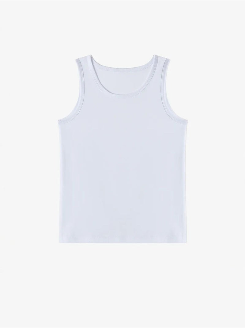 Basic pack de 3 camisetas de tirantes penti Blanco - Kiabi