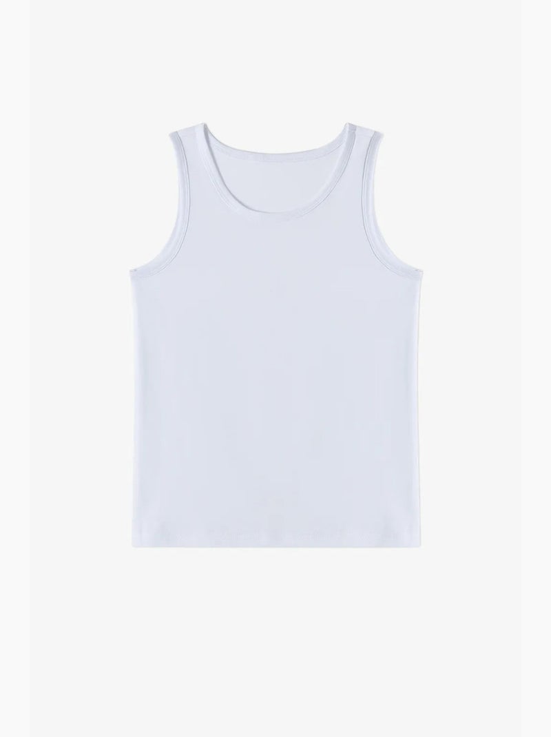 Basic pack de 3 camisetas de tirantes penti Blanco - Kiabi
