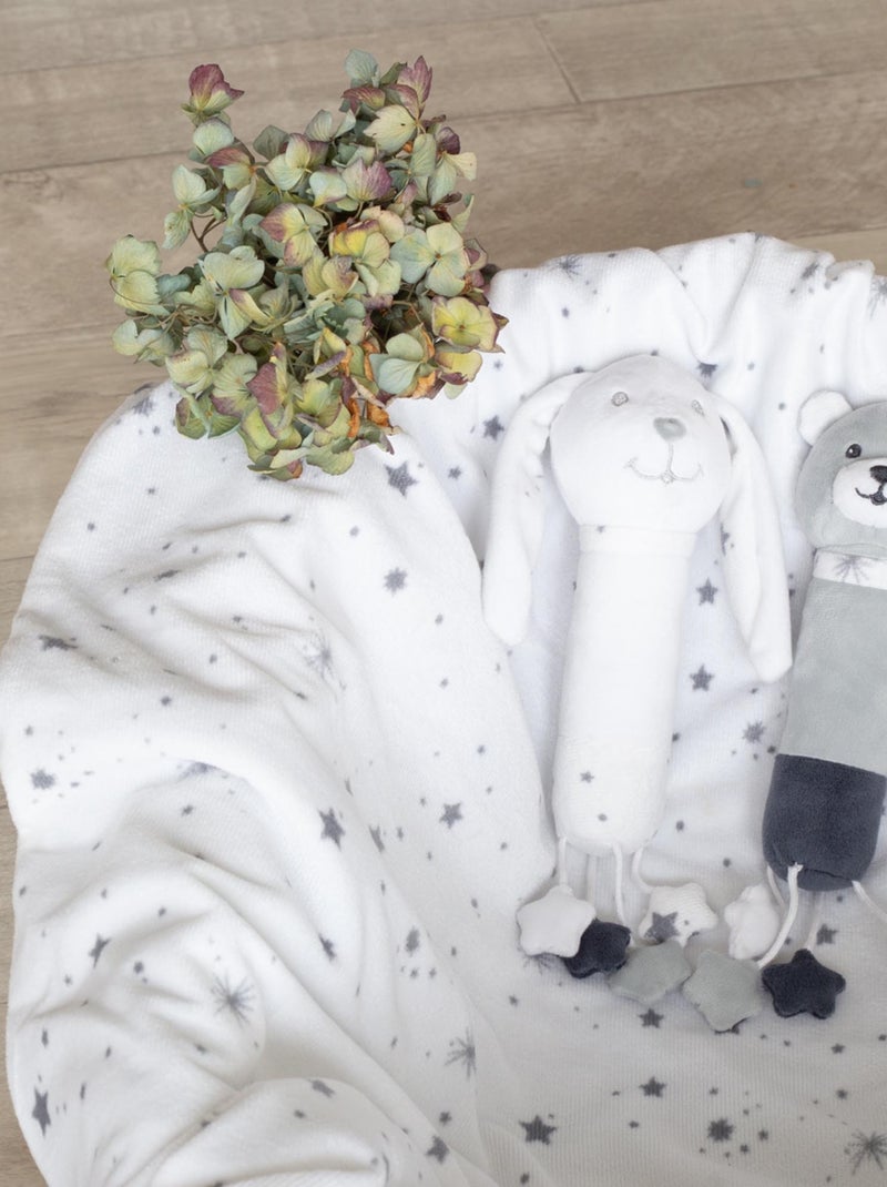 Bastón Sonajero - sonajero bebé Blanco - Kiabi