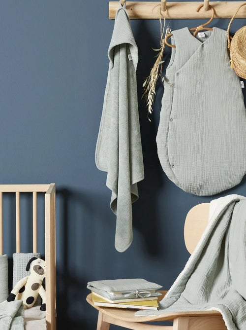 Bata con capucha de bambú para bebé y niño | BB&CO - Kiabi Bata con capucha de bambú para bebé y niño | BB&CO - Kiabi