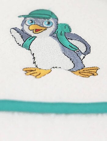 Bata de baño de rizo de algodón de 400 g/m² - PINGOUIN
