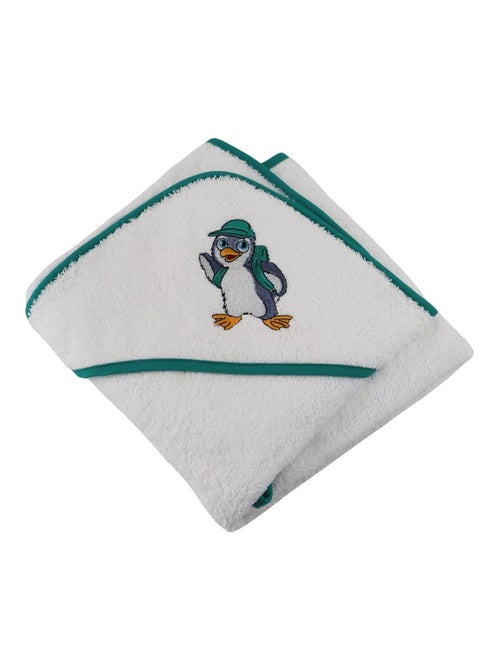 Bata de baño de rizo de algodón de 400 g/m² - PINGOUIN - Kiabi Bata de baño de rizo de algodón de 400 g/m² - PINGOUIN - Kiabi