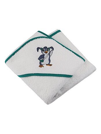 Bata de baño de rizo de algodón de 400 g/m² - PINGOUINE