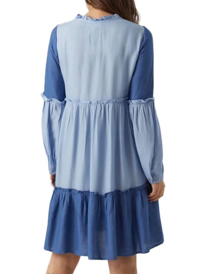 Bata de Mujer Premamá Mamalicious Azul marino - Kiabi