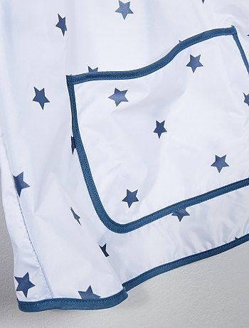 Bata escolar de plástico transparente - Kiabi