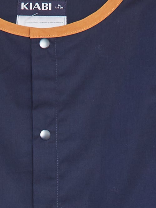 Bata escolar de popelina de manga larga - Kiabi