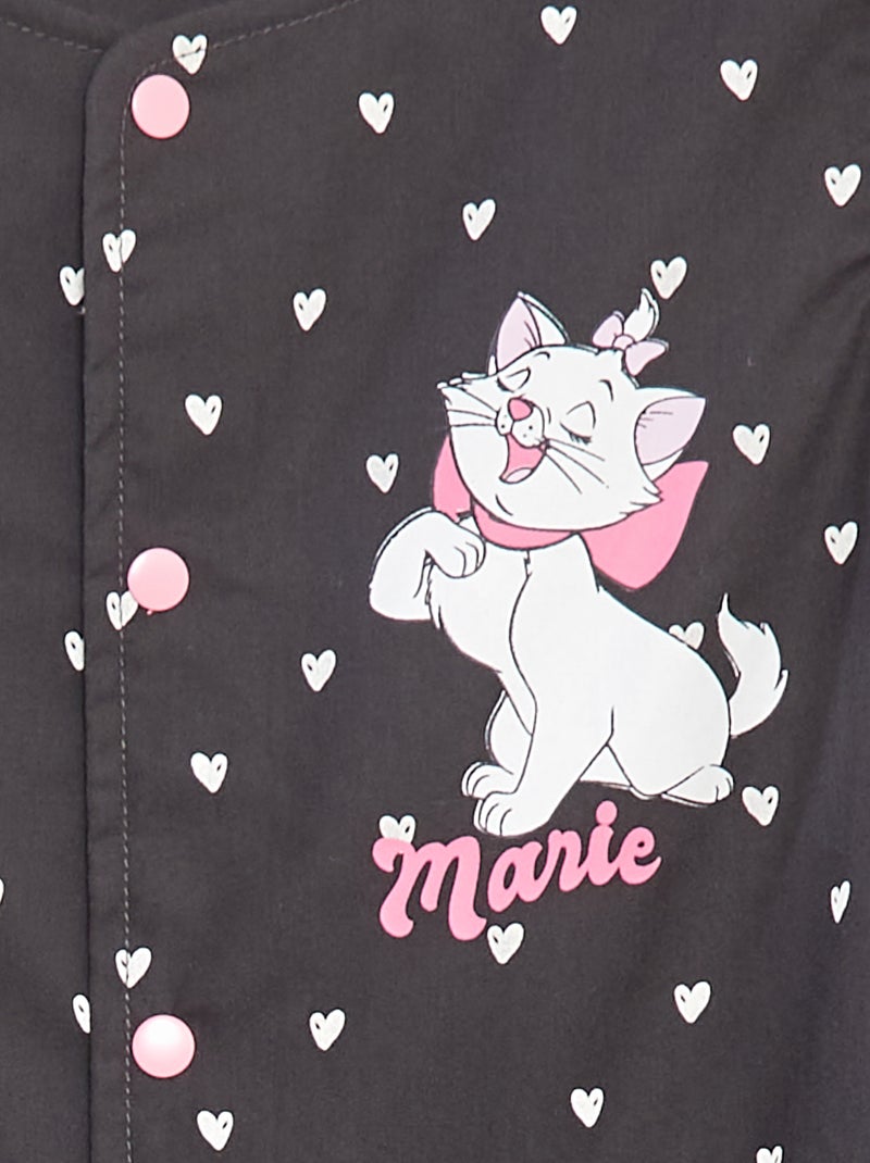 Bata escolar de popelina 'Marie' Gris - Kiabi
