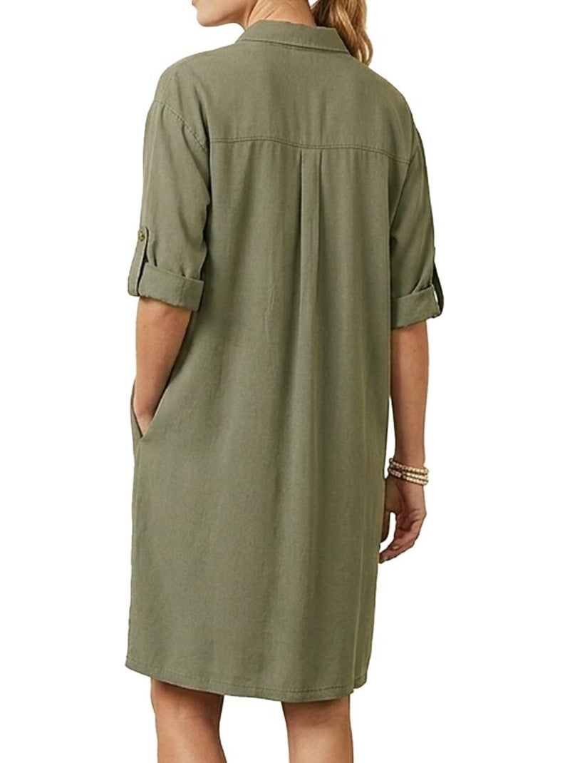 Bata para Mujer Teddy Smith Verde caqui claro - Kiabi