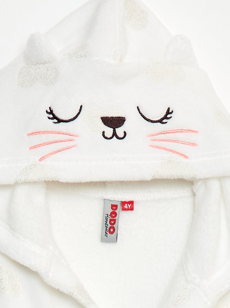 Bata polar Blanco - Kiabi