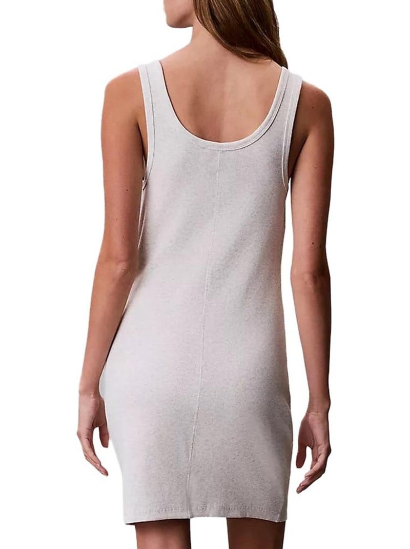 Bata tejida para mujer calvin klein jeans Gris plateado - Kiabi