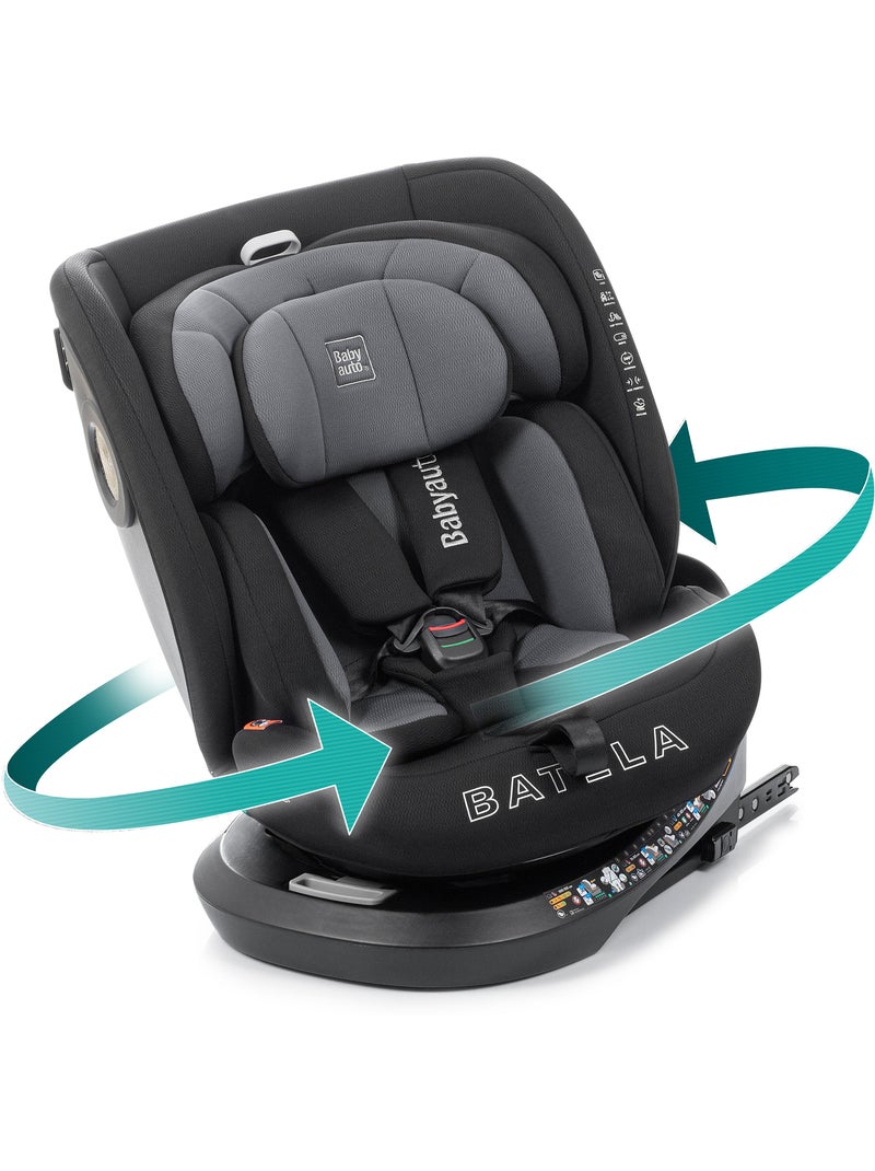 Batela I-fix 40 - 150 cm Babyauto - ASH GREY Gris - Kiabi