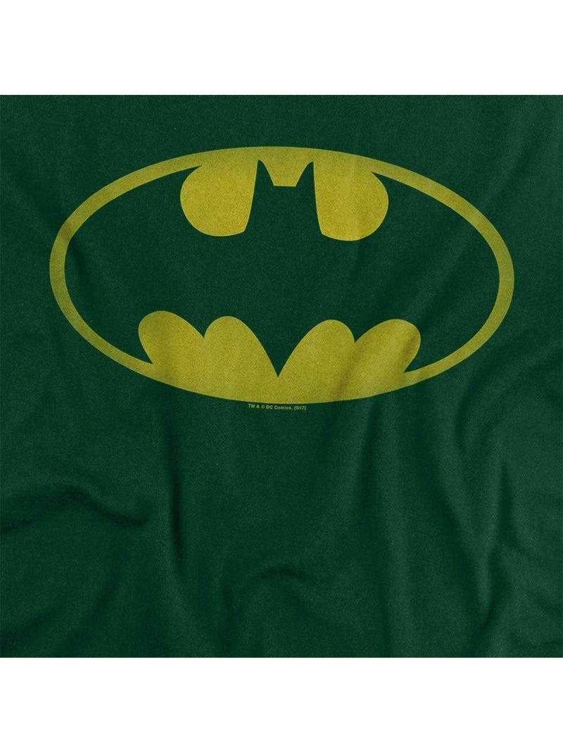 Batman - Camiseta Diseño Lavado para Adultos Unisex Verde oscuro - Kiabi