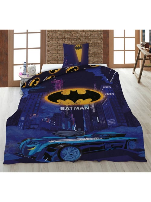 Batman, juego de sabanas infantil policoton, BATMOBILE - Kiabi Batman, juego de sabanas infantil policoton, BATMOBILE - Kiabi
