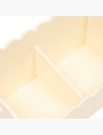 Baúl abierto infantil bouli 60x36x30 cm beige