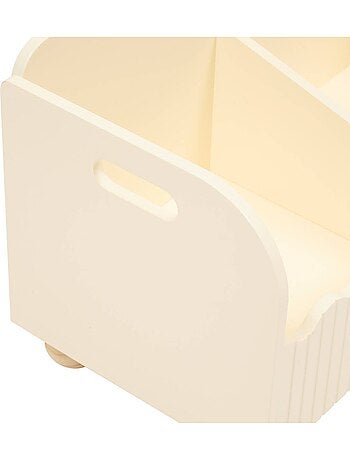 Baúl abierto infantil bouli 60x36x30 cm beige