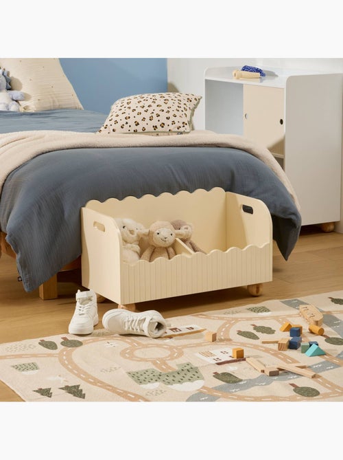 Baúl abierto infantil bouli 60x36x30 cm beige - Kiabi