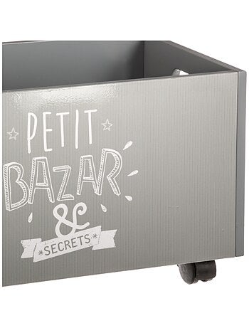 Baúl con ruedas para niños