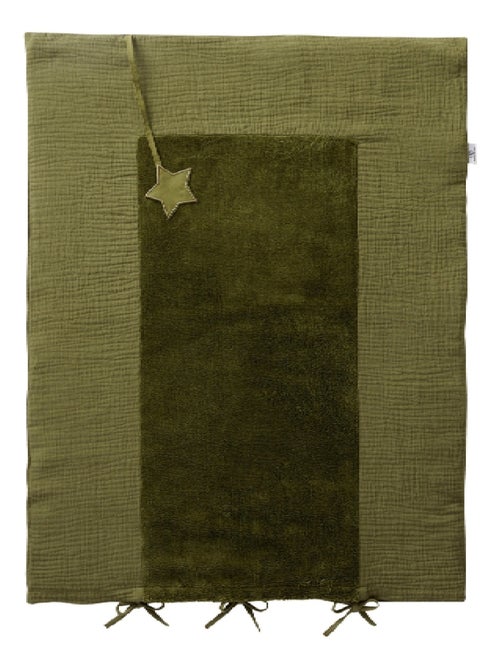 BB&CO - Funda para cambiador de bebé 100% algodón Mix and Match - Helecho - 60 x 80 cm - Kiabi