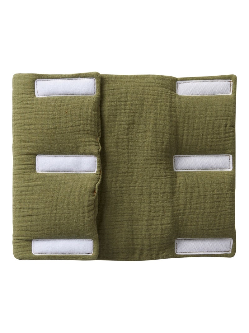 BB&CO - Protector de cuna bebé algodón/poliéster Mix and Match 10 piezas - Helecho Verde - Kiabi