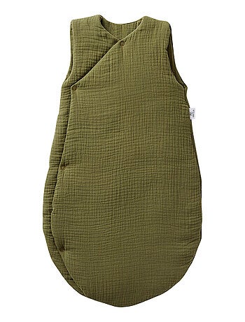 Bb&co - saco de dormir para bebé 100% algodón con forma de kimono mix and match - fern - 6/18 meses