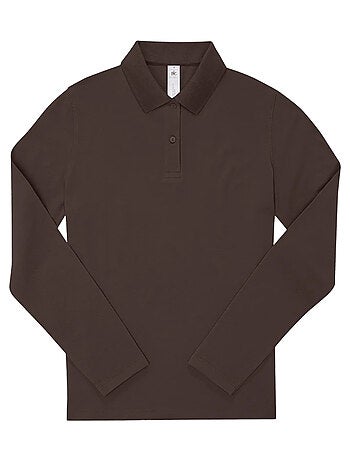 B&C - Camisa My Polo 180 de Manga Larga para Mujer