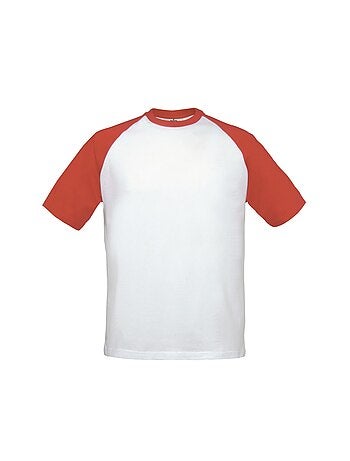 B&C - Camiseta Base-Ball para Adultos Unisex