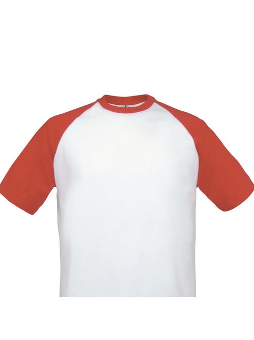 B&C - Camiseta Base-Ball para Adultos Unisex - Kiabi B&C - Camiseta Base-Ball para Adultos Unisex - Kiabi