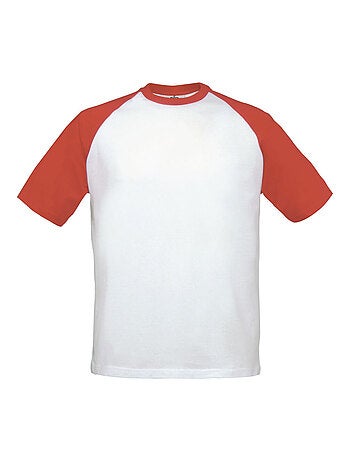 B&C - Camiseta Béisbol para Adultos Unisex