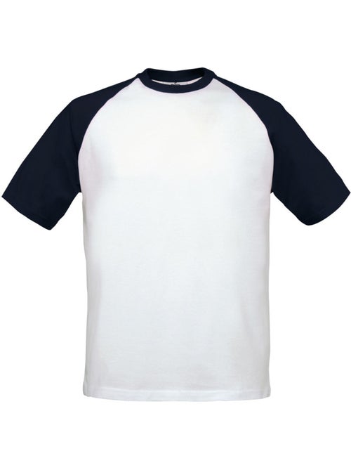 B&C - Camiseta Béisbol para Adultos Unisex - Kiabi B&C - Camiseta Béisbol para Adultos Unisex - Kiabi
