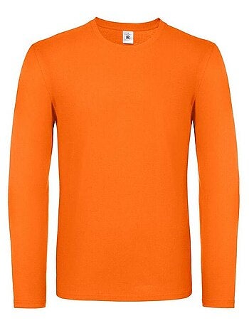 B&C - Camiseta #E150 de Manga Larga para Hombre