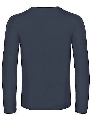 B&C - Camiseta #E190 de Manga Larga para Hombre