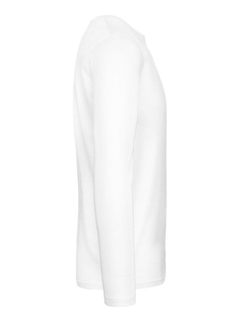 B&C - Camiseta #E190 de Manga Larga para Hombre Blanco - Kiabi