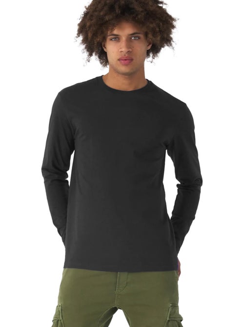 B&C - Camiseta #E190 de Manga Larga para Hombre - Kiabi B&C - Camiseta #E190 de Manga Larga para Hombre - Kiabi