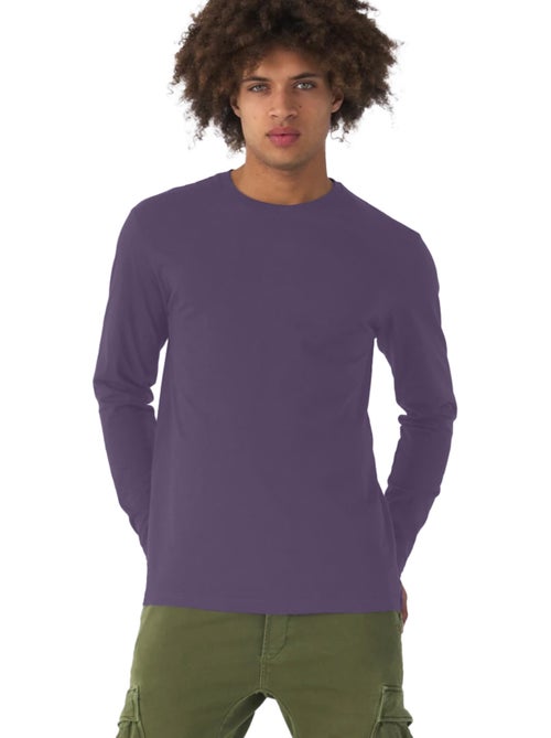 B&C - Camiseta #E190 de Manga Larga para Hombre - Kiabi B&C - Camiseta #E190 de Manga Larga para Hombre - Kiabi