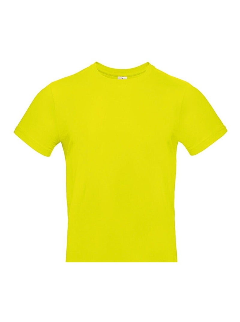 B&C - Camiseta #E190 para Adultos Unisex Amarillo limón - Kiabi
