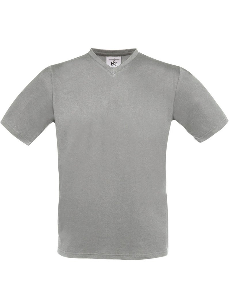 B&C - Camiseta Exact para Hombre Gris - Kiabi