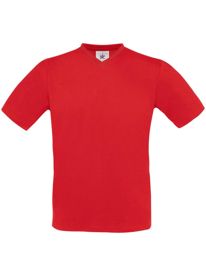 B&C - Camiseta Exact para Hombre Rojo - Kiabi