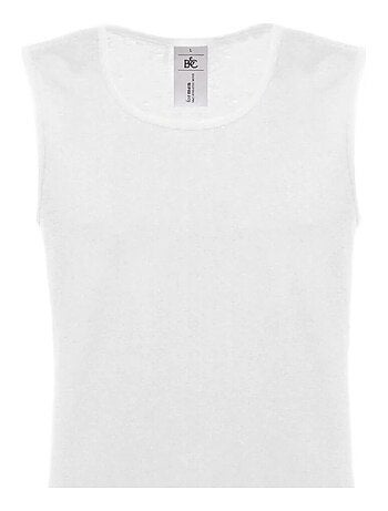 B&C - Camiseta Sin Mangas Athletic Move de Algodón para Adultos Unisex