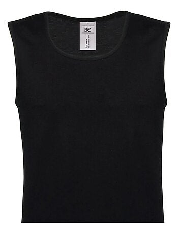 B&C - Camiseta Sin Mangas Athletic Move de Algodón para Adultos Unisex
