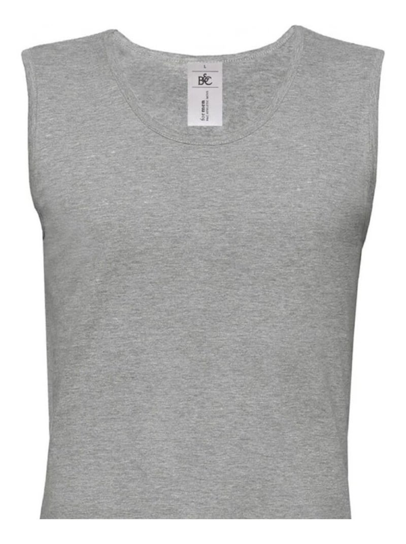 B&C - Camiseta Sin Mangas Athletic Move para Adultos Unisex Gris - Kiabi
