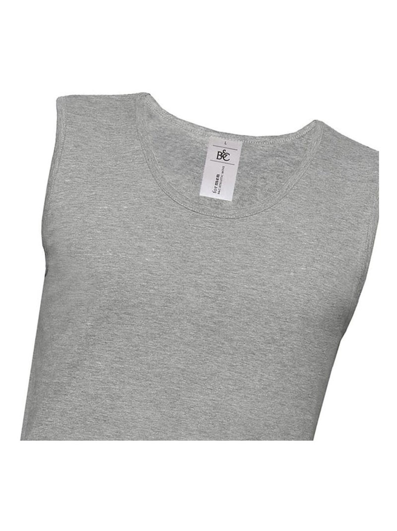 B&C - Camiseta Sin Mangas Athletic Move para Hombre Gris - Kiabi