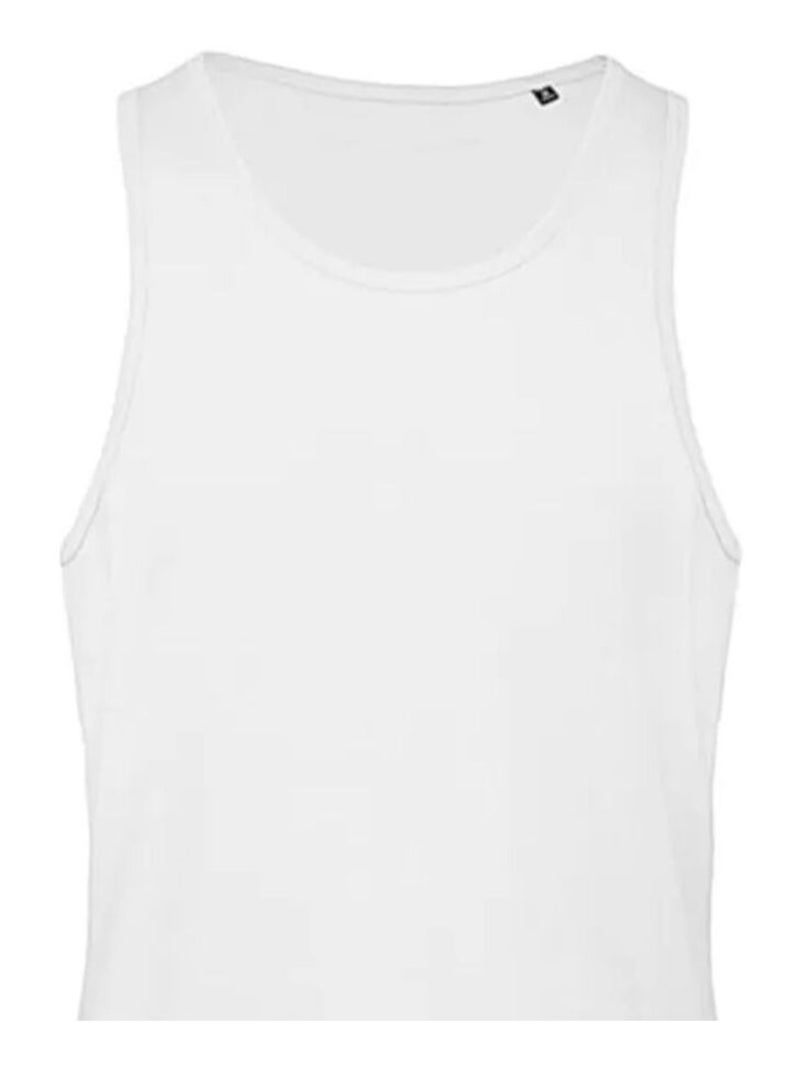 B&C - Camiseta Sin Mangas Inspire de Orgánica para Hombre Blanco - Kiabi