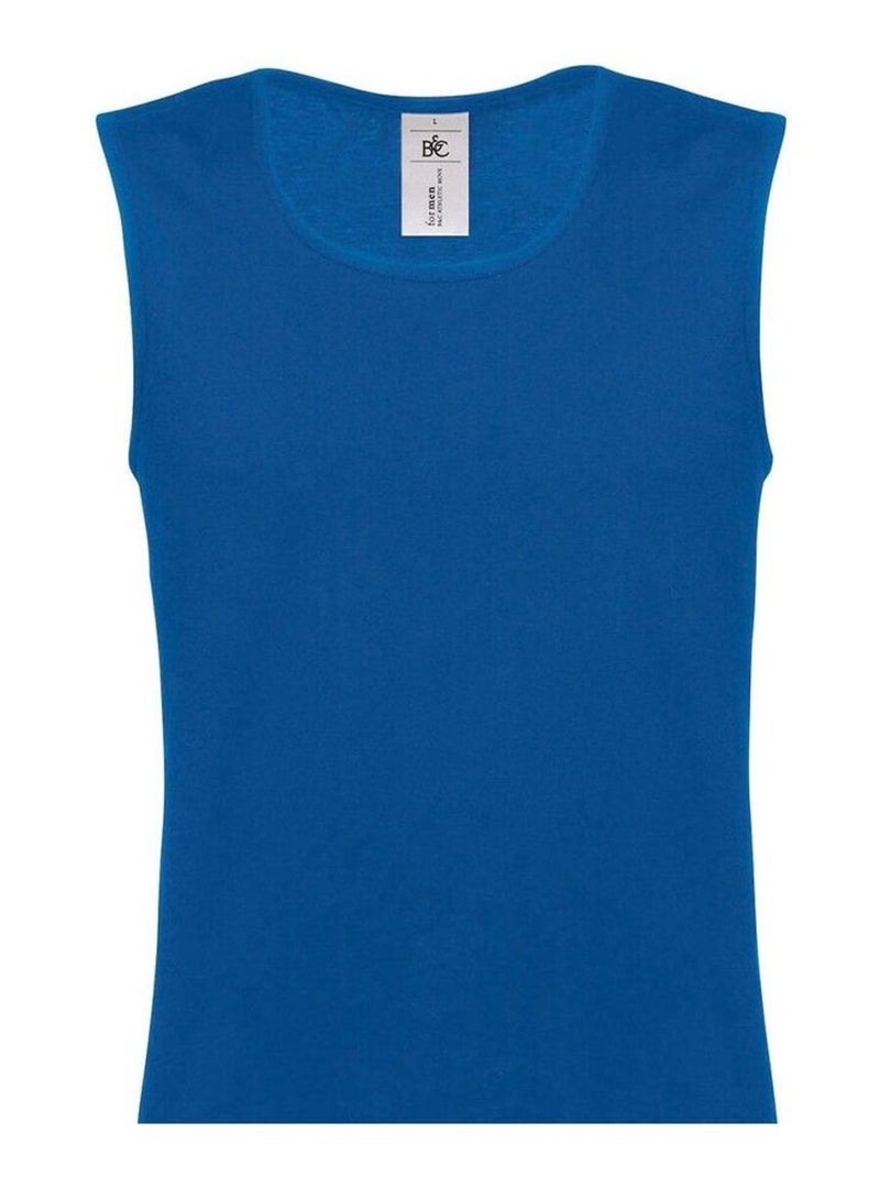 B&C - Camiseta Sin Mangas Move Atlético para Hombre Azul real - Kiabi